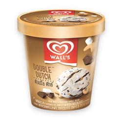 Kem hộp vani sốt socola Wall'S hộp 450g