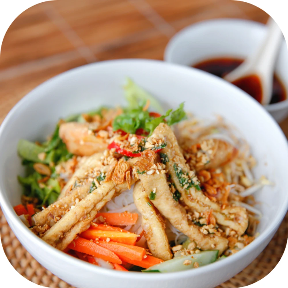 Bun xao chay Kingfoodmart