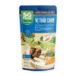 Nước dùng cô đặc vị thái chay SG Food gói 180g (1 Gói)