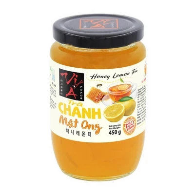 Trà gừng mật ong Vị Á hũ 450g