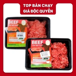 Combo Freshfoco: Bò tái cắt 250g và diềm thăn bò cắt xào 250g