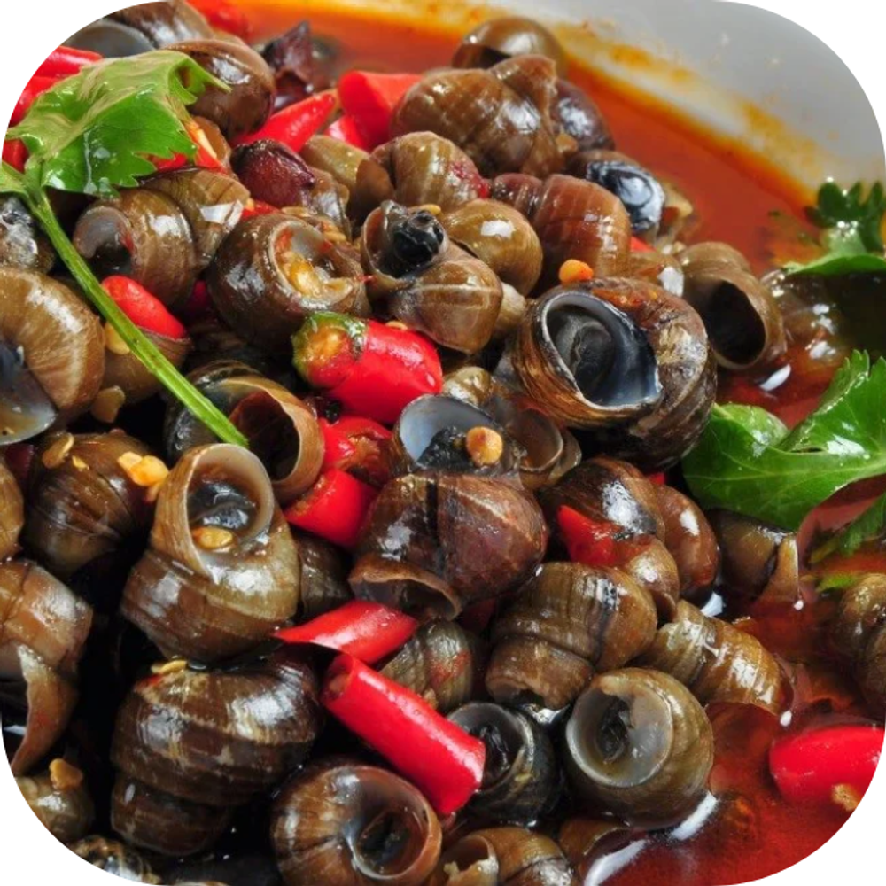 Ốc gạo xào me Kingfoodmart