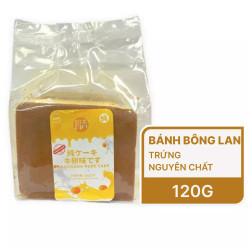 Bánh bông lan Shougong trứng nguyên chất Umiki 120g (1 Cái)