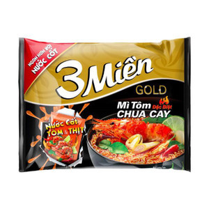 Mì tôm chua cay đặc biệt Gold 3 Miền gói 75g (1 Gói)