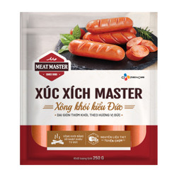 Xúc xích xông khói Đức Meat Master gói 250g (1 Gói)