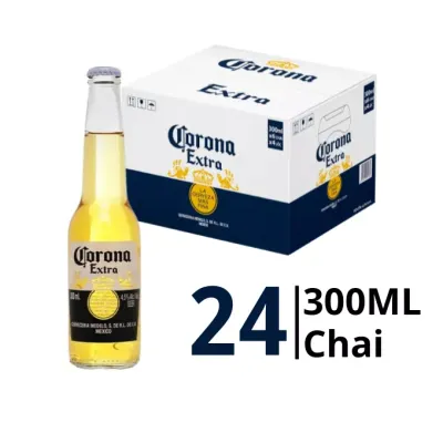 Thùng 24 chai bia Corona 4.5% 300ml