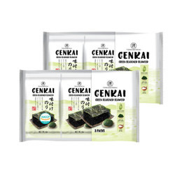 Combo rong biển ăn liền lá xanh Genkai lốc 12g (2 Lốc)