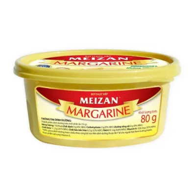 Bơ thực vật Meizan hộp 80g