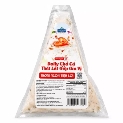 Chả cá thát lát ướp gia vị Daily gói 200g