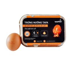 Trứng gà nướng Tafa 6 quả (1 hộp)