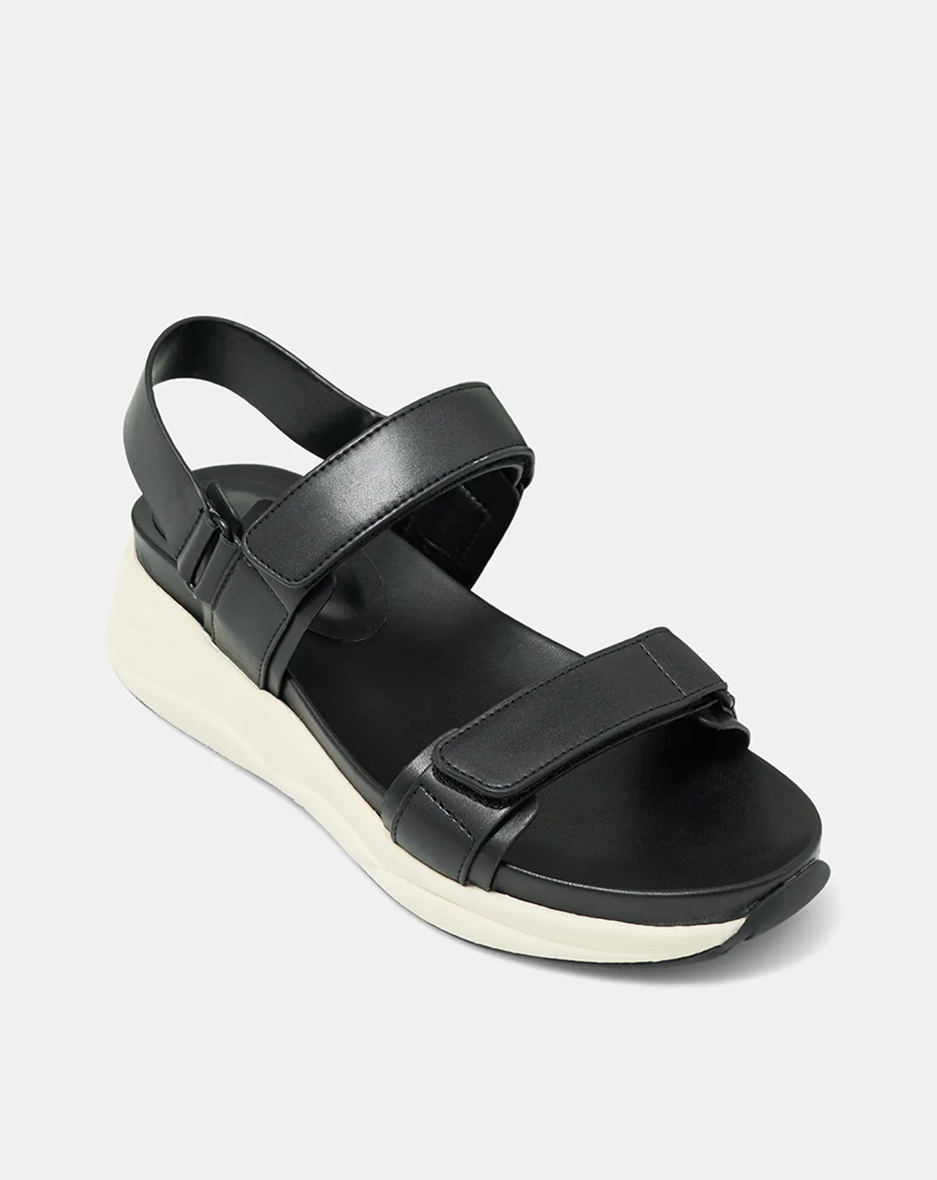 Giày Sandal Đế Thể Thao Quai Ngang Bản Lớn - Image 5