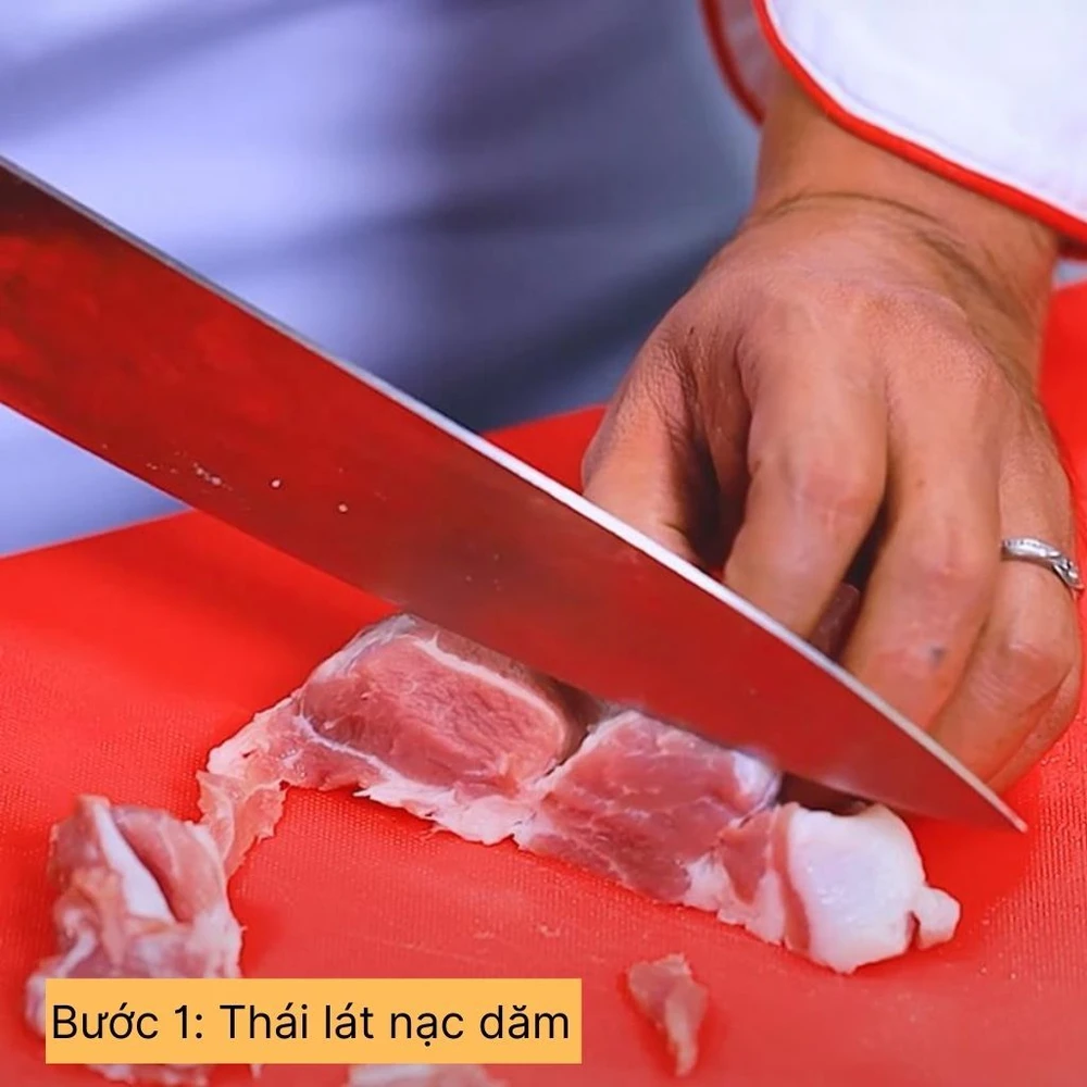 thái lát nạc dăm