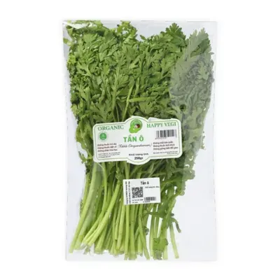 Rau tần ô hữu cơ Happy Vegi gói 250g