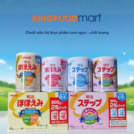 Bảng giá sữa Meiji thanh mát, phát triển toàn diện