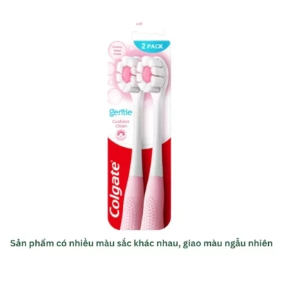 Bàn chải đánh răng Gentle Cushion Clean Colgate bộ 2 cây