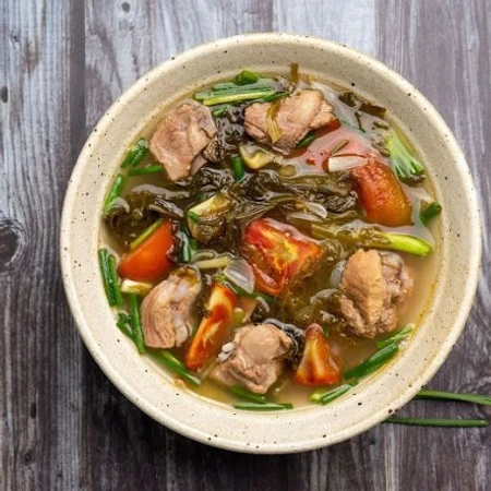 Cách nấu canh xương nấu chua đậm đà