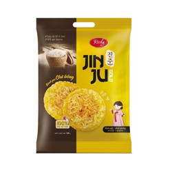 Bánh gạo chà bông JinJu Richy gói 168g (1 Gói)