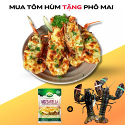 Combo 2 con tôm hùm Alaska tặng phô mai Mozzarella
