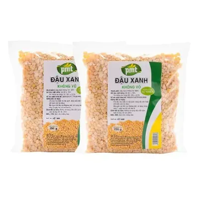 Combo 2 gói đậu xanh không vỏ PMT 250g