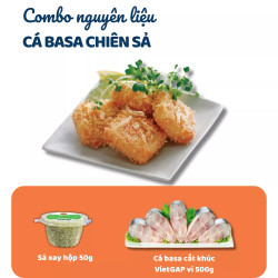Combo Cá Basa Chiên Sả