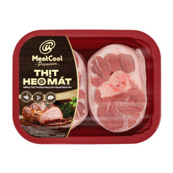 Giò heo trước cắt khoanh Meatcool Premium (400g)
