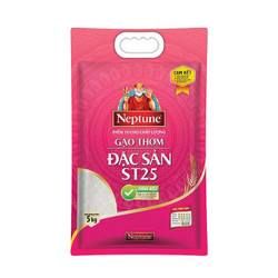 Gạo thơm đặc sản ST25 Neptune túi 5kg