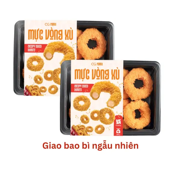 Combo 2 gói mực vòng xù Party 200g