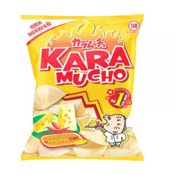 Bánh snack khoai tây vị phô mai cay Karamucho gói 80G (1 Gói)
