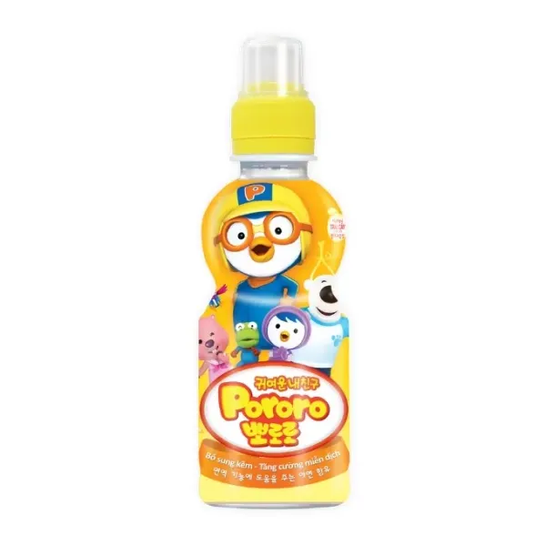 Nước uống vị trái cây Pororo chai 235ml