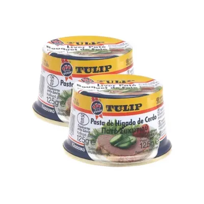 Combo 2 hộp Pate heo hộp Tulip 125g