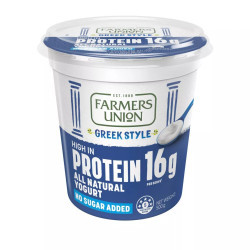 Sữa chua Hy Lạp high protein Farmers Union hộp 500g (1 Hộp)