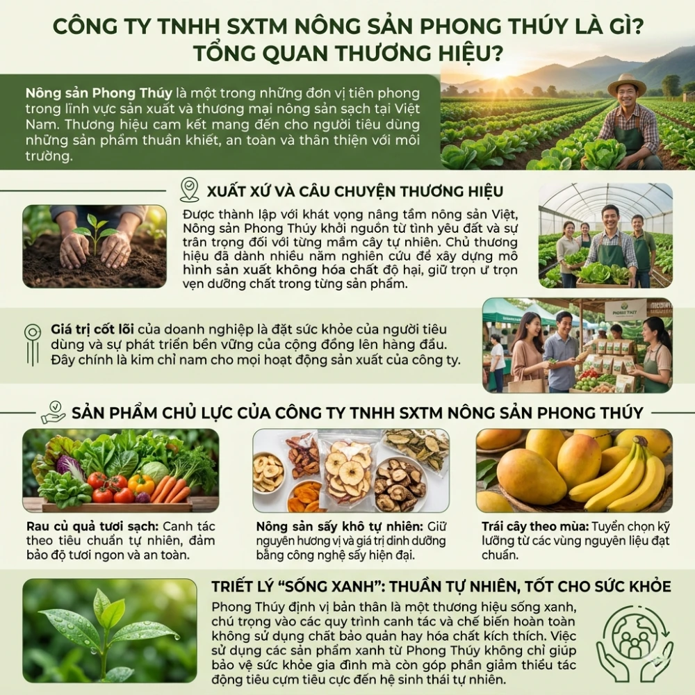 Công ty TNHH SXTM Nông sản Phong Thúy