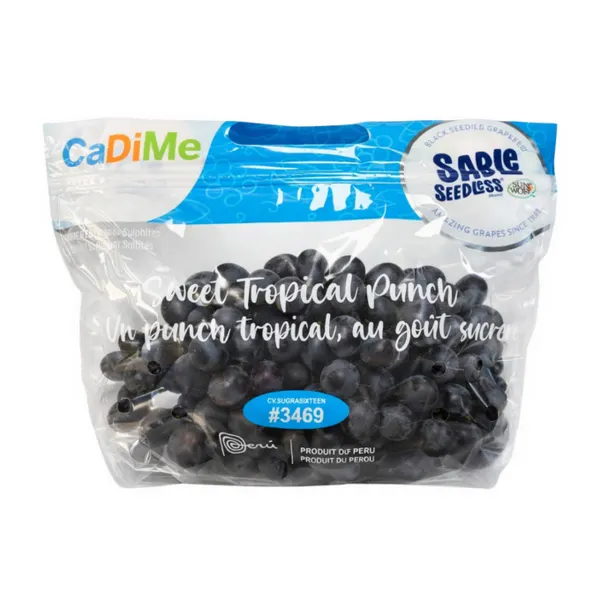 Nho đen kẹo Peru 1Kg