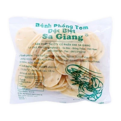 Bánh phồng mực Sa Giang gói 100g