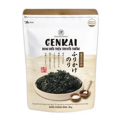 Rong Biển Trộn Cơm Genkai Gói 40g Nhiều Vị Lựa Chọn