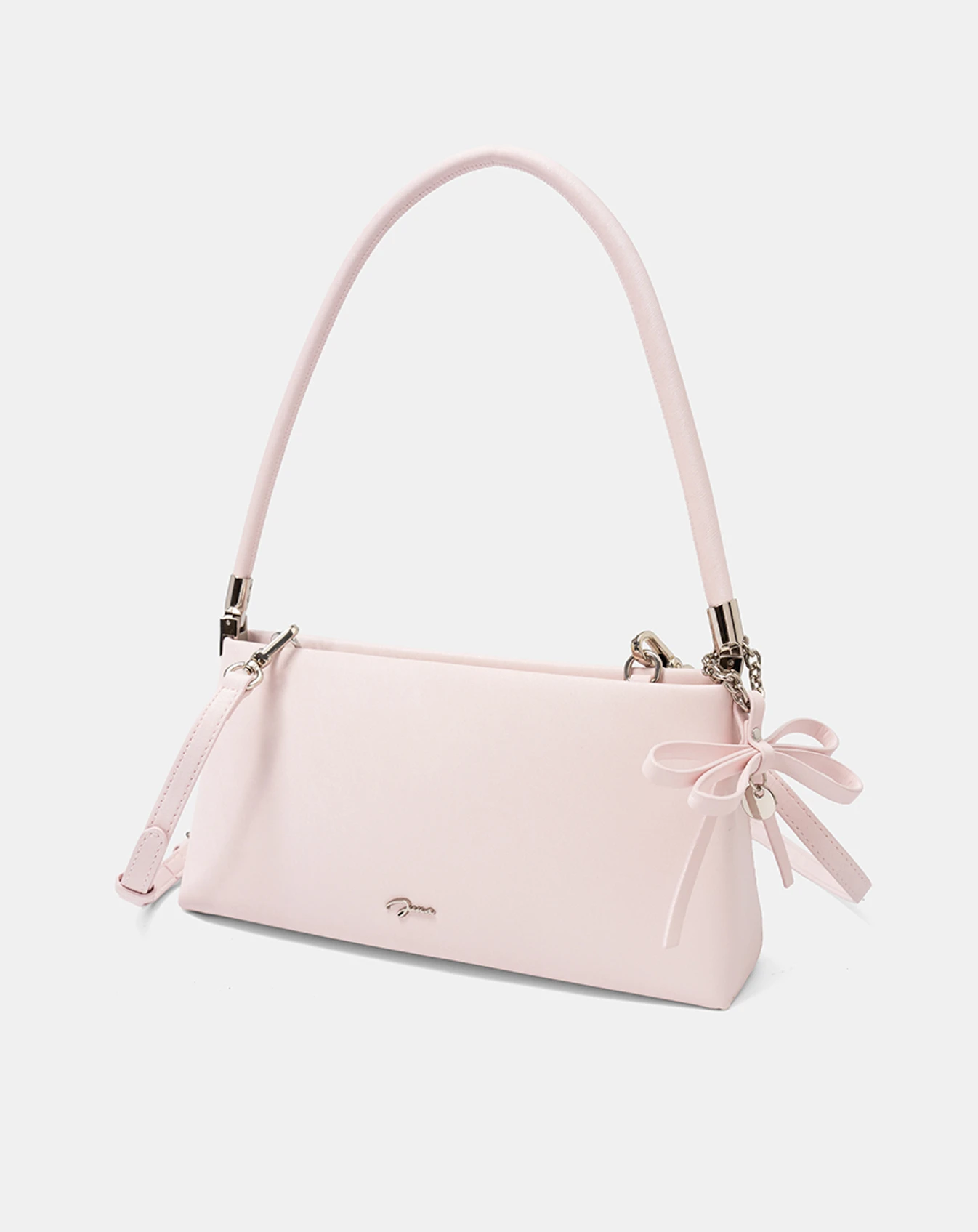 Túi Xách Nhỏ Tay Cầm Ống Phối Charm - Image 4