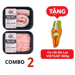 Combo ba rọi và thịt xay Meat Master (2 vỉ)