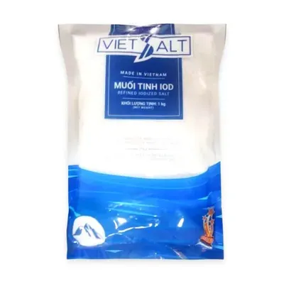 Muối tinh IOD Vietsalt gói 1kg