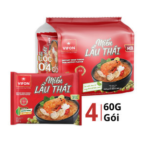 Lốc miến lẩu thái Vifon gói 60g (4 Gói)