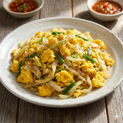 Bắp Cải Xào Trứng Bổ Dưỡng Đổi Vị Cho Bữa Cơm Nhà