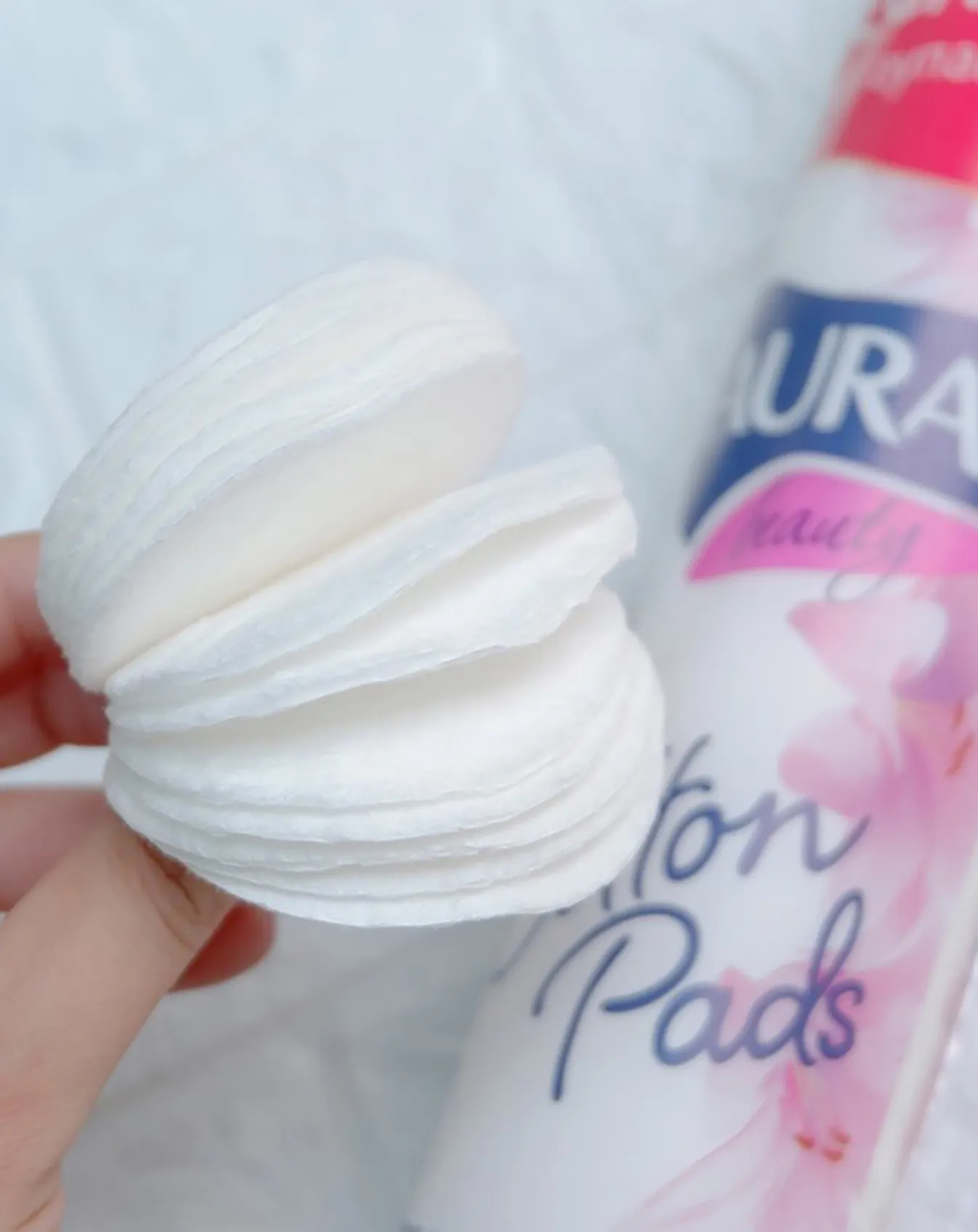 Bông Tẩy Trang Aura Beauty 150 Miếng - Image 2