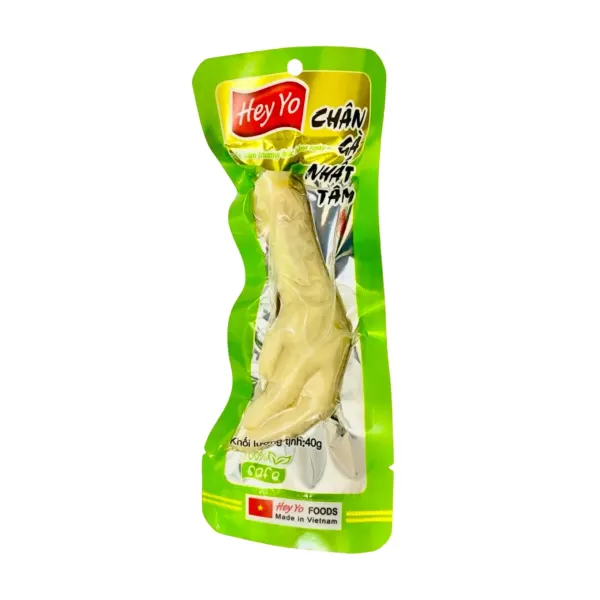 Chân gà cay Nhất Tâm ớt xanh Heyyo gói 40g