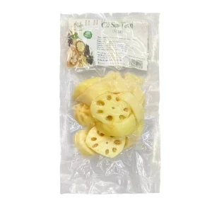 Củ sen tươi cắt lát gói 250g