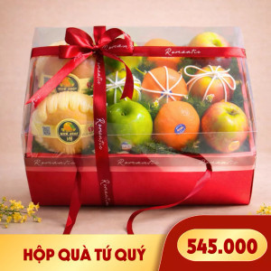 Hộp quà trái cây Tứ Quý (1 Hộp)