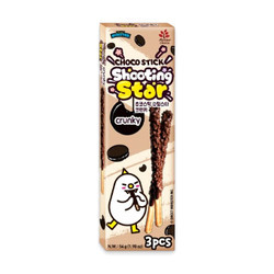 Bánh que socola gạo giòn Shooting Star hộp 54g