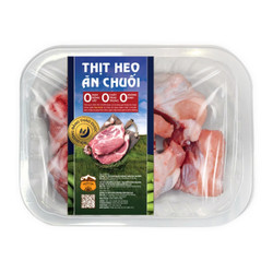 Xương ống heo nhiều thịt HAC khay 400g (1 Khay)