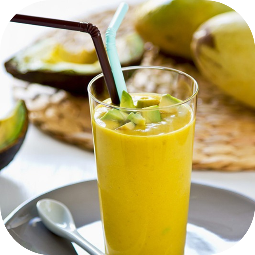 Sinh tố bơ xoài Kingfoodmart