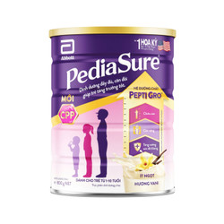 Sữa bột hương vani Pediasure hộp 850g