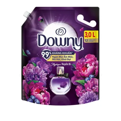 Nước xả vải hương huyền bí Downy túi 3L