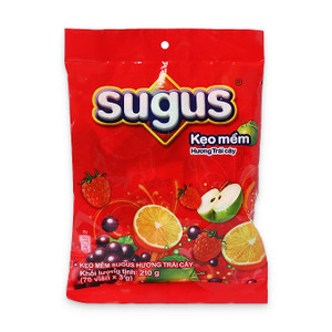 Kẹo mềm trái cây Sugus túi 210g